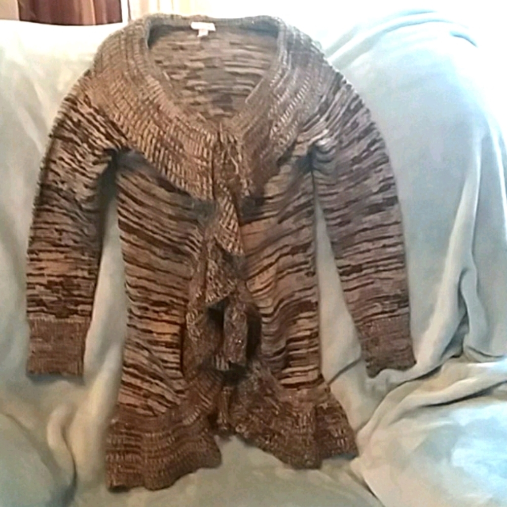 Girls wrap around sweater